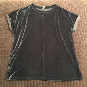 Velvet tee